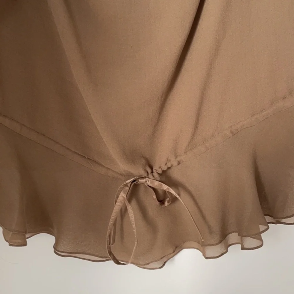 Silk Elie Saab Top Size Medium - Picture 4 of 4